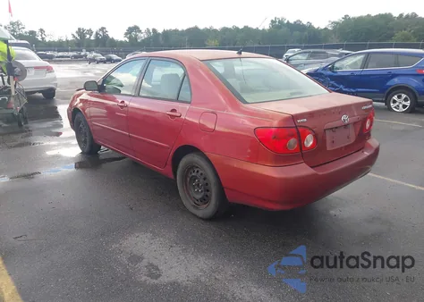2005 Toyota Corolla Le z USA, uszkodzony, nr VIN JTDBR32E652064743